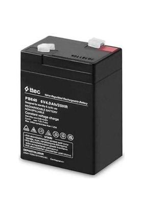 6V 4 AH Kuru Bakımsız Akü