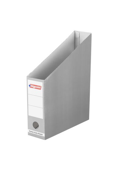 Bigpoint Karton Kutu Klasör Gri x 6 Adet