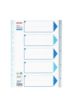 Bigpoint PP Seperatör 1-5 Rakamlı x 50 Adet