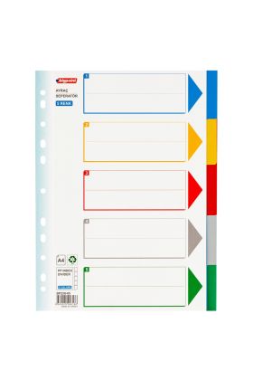 Bigpoint PP Seperatör 5 Renkli x 50 Adet