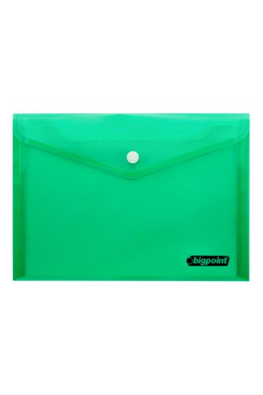 Bigpoint Çıtçıtlı Dosya A5 Yeşil x 12 Adet