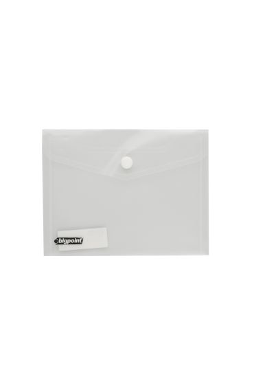 Bigpoint Çıtçıtlı Dosya A6 Şeffaf x 12 Adet