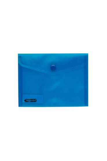 Bigpoint Çıtçıtlı Dosya A6 Mavi x 12 Adet