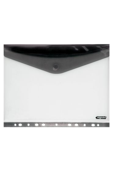 Bigpoint 11 Delikli Yan Cırtlı Dosya A4 Dumanlı x 12 Adet