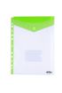 Bigpoint 11 Delikli Dik Cırtlı Dosya A4 Yeşil x 12 Adet