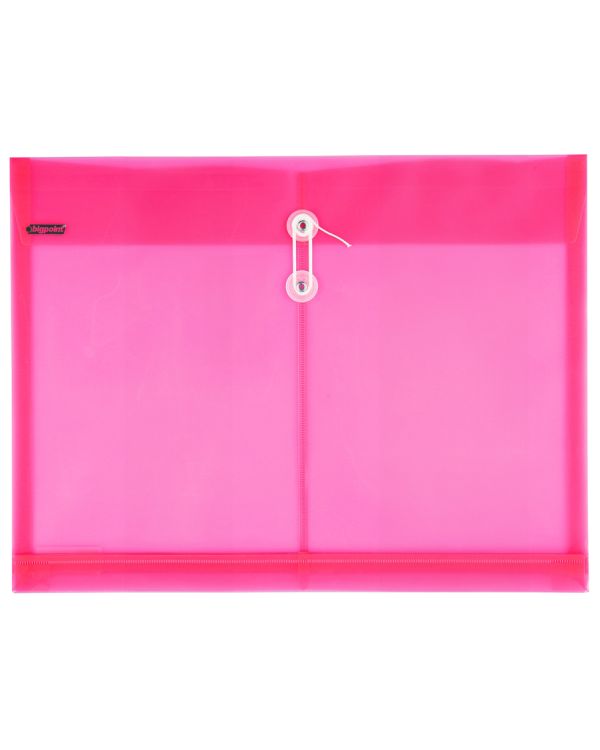 Bigpoint Döküman Dosyası İpli Yan A4 Kırmızı x 10 Adet