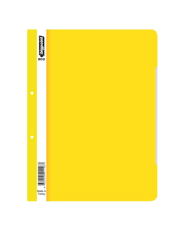 Bigpoint Telli Dosya Eco Sarı x 50 Adet