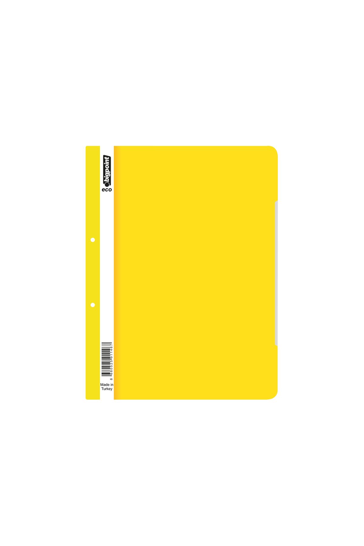 Bigpoint Telli Dosya Eco Sarı x 50 Adet