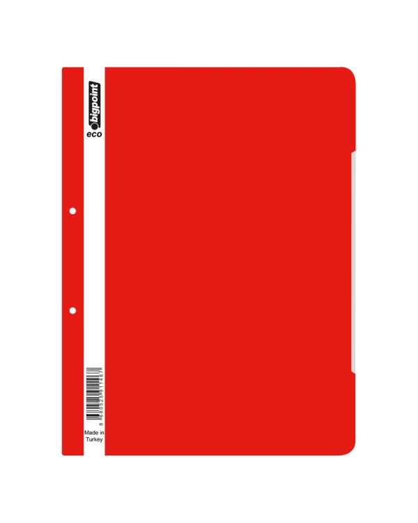 Bigpoint Telli Dosya Eco Kırmızı x 50 Adet