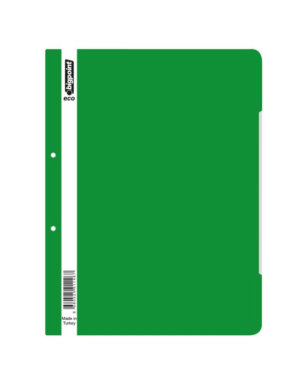 Bigpoint Telli Dosya Eco Yeşil x 50 Adet