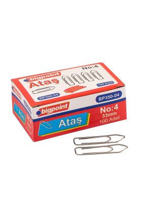 Bigpoint Nikel Ataş No:4 (33mm) x 10 Adet