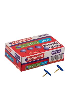 Bigpoint Renkli Raptiye Mavi x 10 Adet