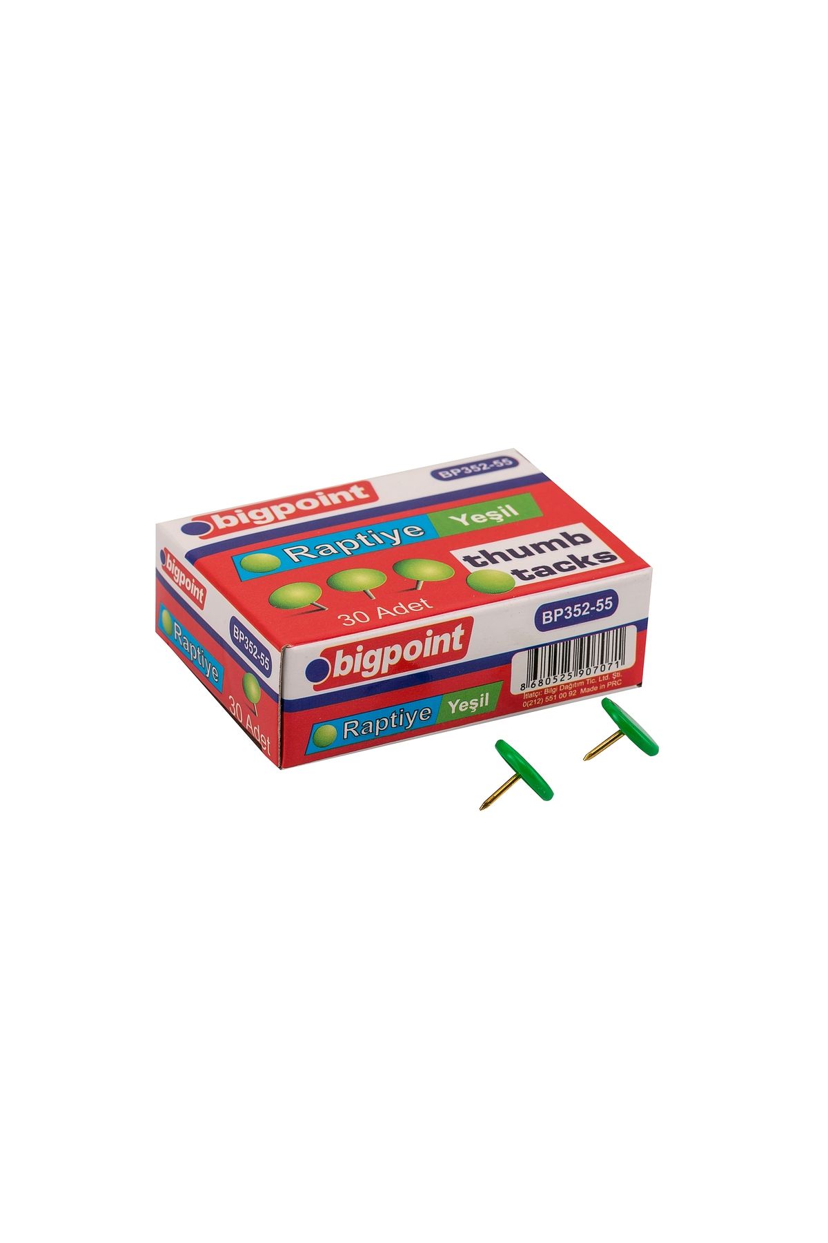 Bigpoint Renkli Raptiye Yeşil x 10 Adet