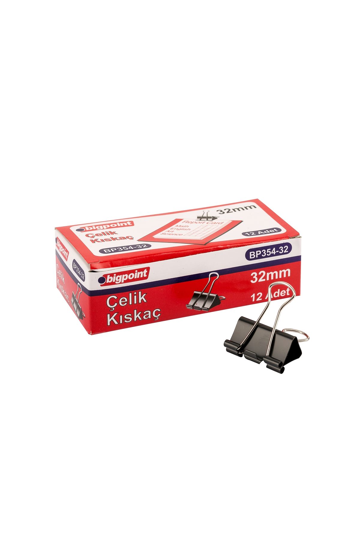 Bigpoint Çelik Kıskaç 32 mm x 12 Düzine