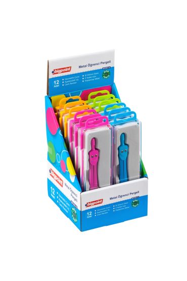 Bigpoint Metal Öğrenci Pergeli (Standlı) x 12 Set