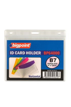 Bigpoint Korumalı Kart Poşeti Yatay B7 (128x91mm) x 10 Adet
