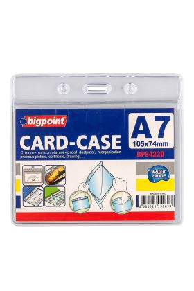 Bigpoint Kilitli Kart Poşeti Yatay A7 (105x74mm) x 10 Adet