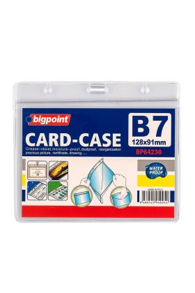 Bigpoint Kilitli Kart Poşeti Yatay B7 (128x91mm) x 10 Adet