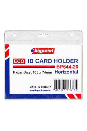 Bigpoint Eco Kart Poşeti Yatay 105x74mm x 100 Adet