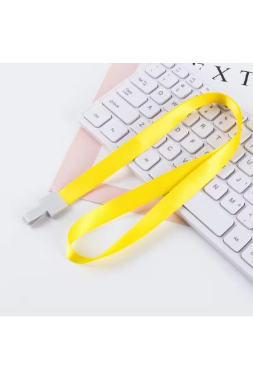 Bigpoint Klipsli Yaka İpi Sarı x 50 Adet