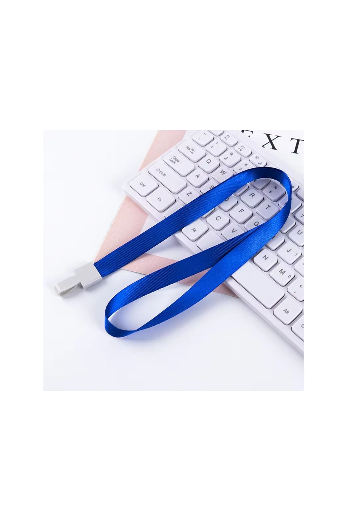 Bigpoint Klipsli Yaka İpi Mavi x 50 Adet