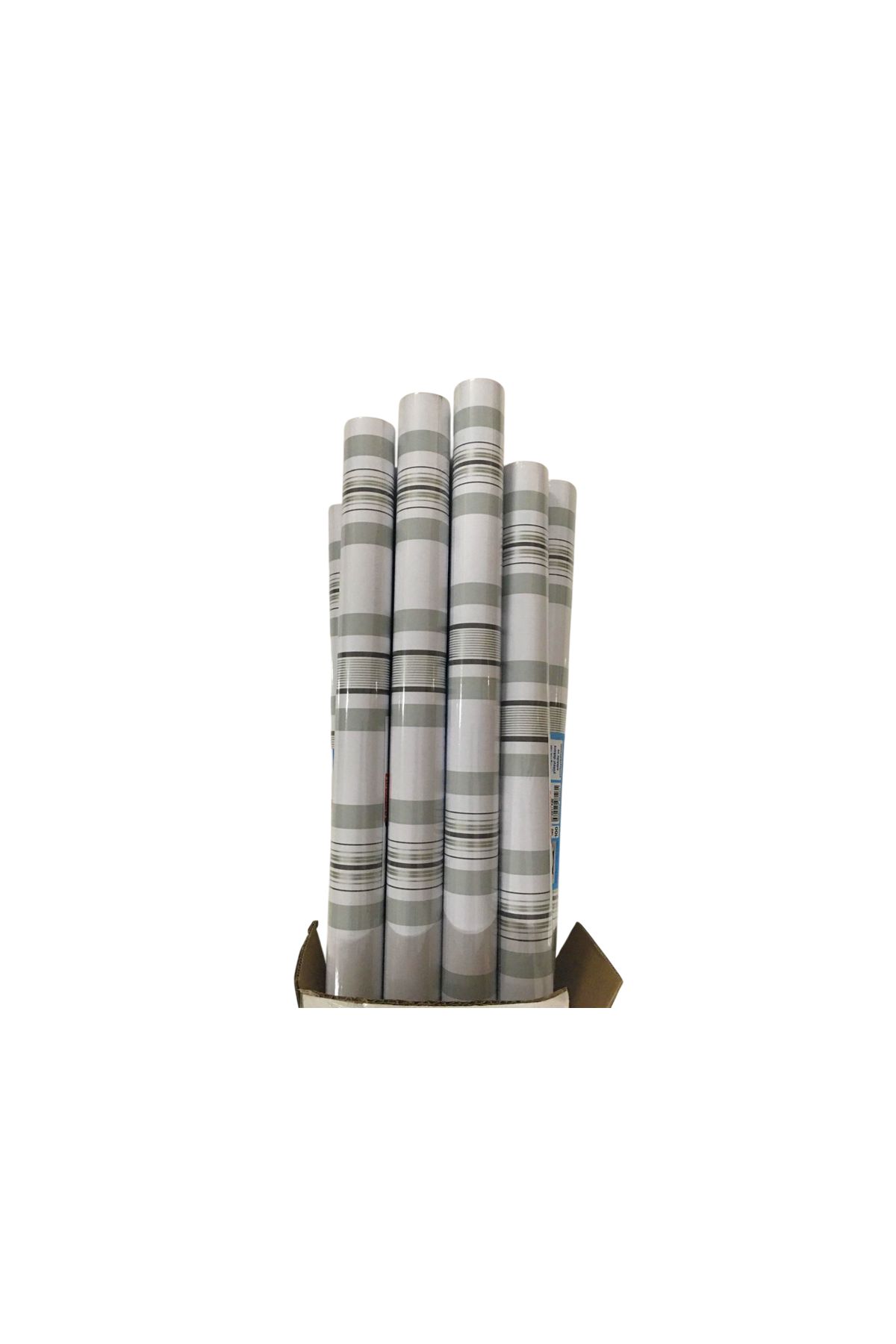 Bigpoint Yapışkanlı Folyo 2m Çizgili Desen No:100 x 12 Rulo