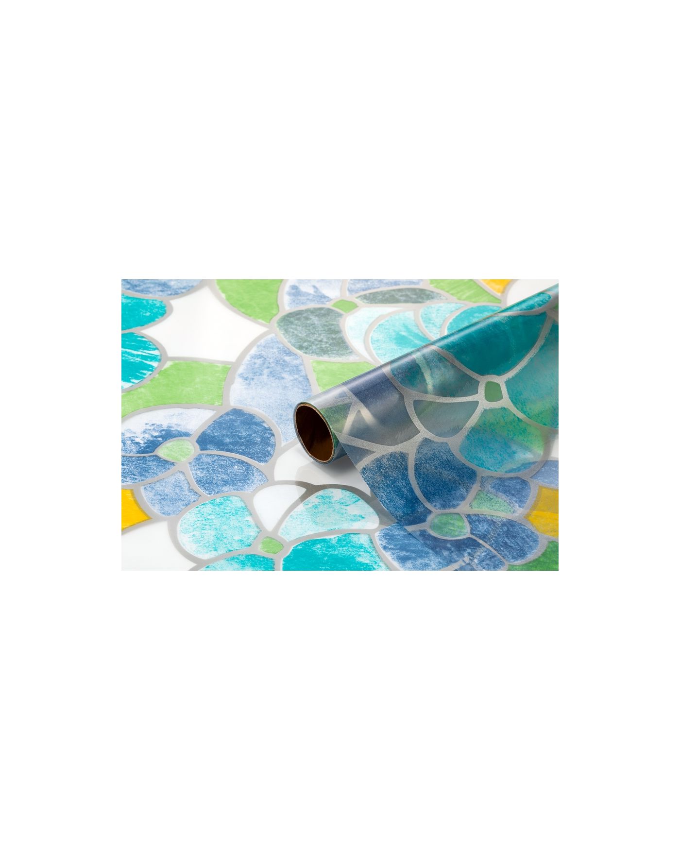 Bigpoint Yapışkanlı Folyo 2m Vitray Desen No:63 x 12 Rulo