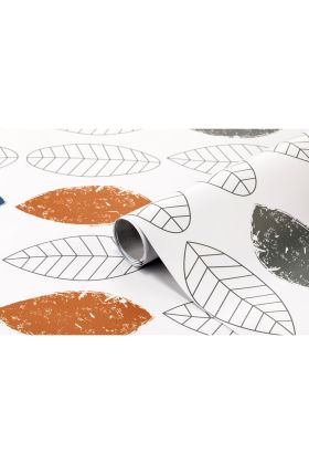 Bigpoint Yapışkanlı Folyo 2m Yaprak Desen No:66 x 12 Rulo