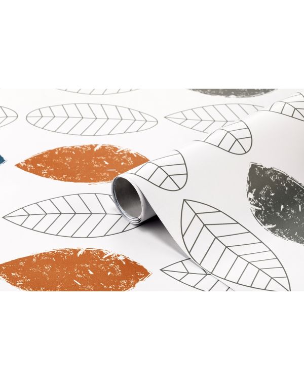 Bigpoint Yapışkanlı Folyo 2m Yaprak Desen No:66 x 12 Rulo