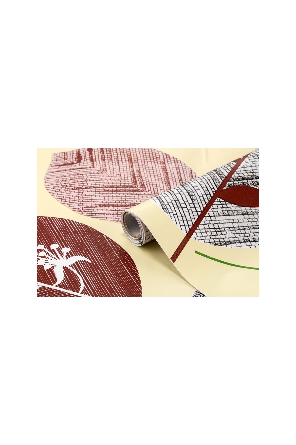 Bigpoint Yapışkanlı Folyo 2m Yaprak Desen No:69 x 12 Rulo