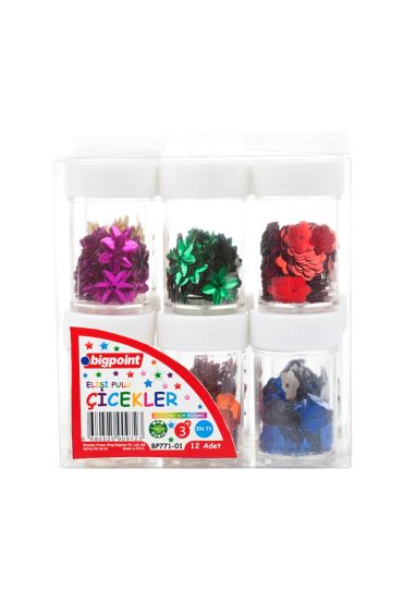 Bigpoint Elişi Pulu Çiçekler x 12 Adet