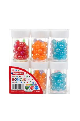 Bigpoint Yuvarlak Boncuk (Büyük Boy) x 12 Adet