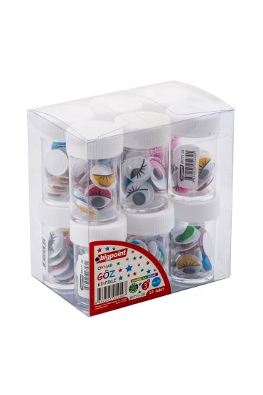 Bigpoint Kirpikli Oynar Göz x 12 Adet