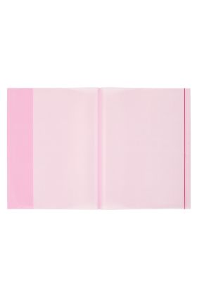 Bigpoint A4 Hazır Defter Kabı 5'li Paket Şeffaf Kırmızı x 20 Paket