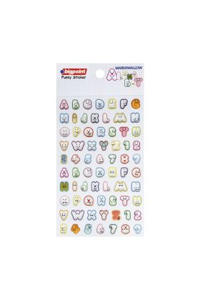 Bigpoint Sticker Komik Harfler x 15 Adet