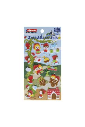 Bigpoint Sticker Jack ve Fasulye Sırığı x 15 Adet