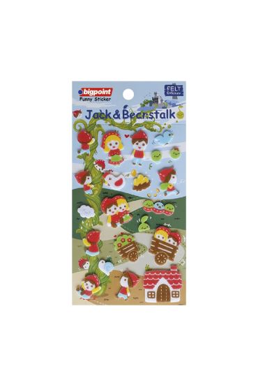 Bigpoint Sticker Jack ve Fasulye Sırığı x 15 Adet