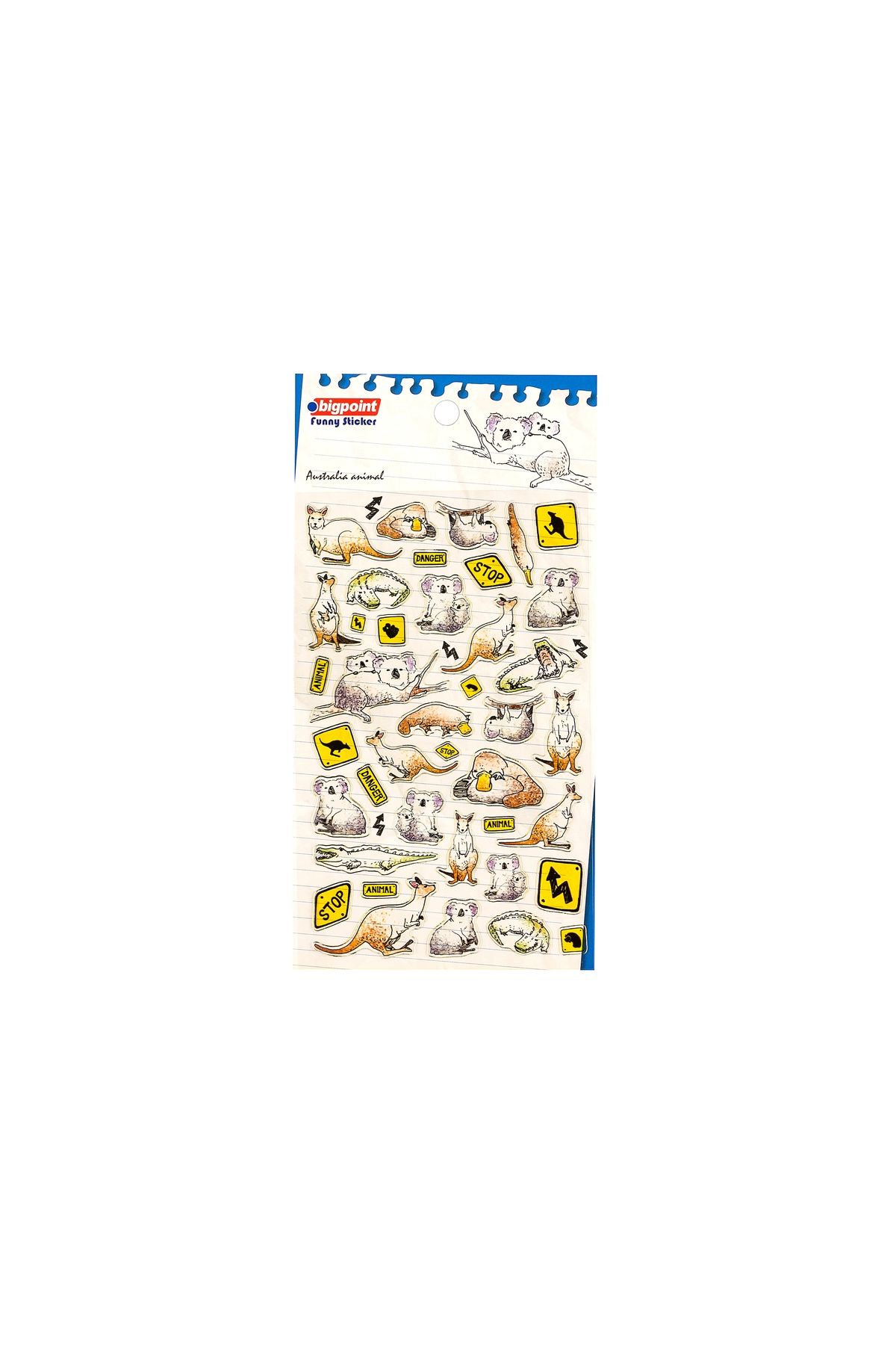 Bigpoint Sticker Kangrular x 15 Adet