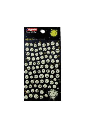 Bigpoint Sticker Ağlayan ve Gülen Yüzler x 15 Adet
