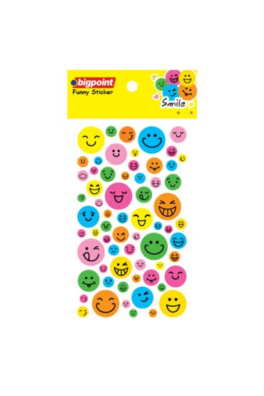 Bigpoint Sticker Hologram Smile x 15 Adet
