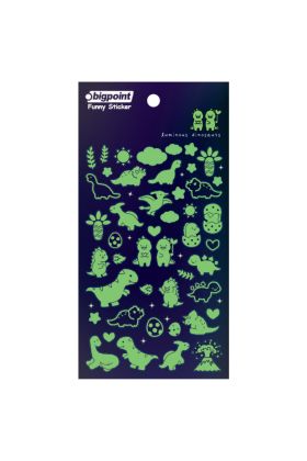 Bigpoint Sticker Fosforlu Dinazorlar x 15 Adet