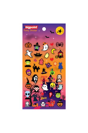 Bigpoint Sticker Piksel Cadılar Bayramı x 15 Adet