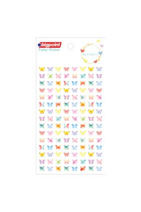Bigpoint Sticker Kelebekler x 15 Adet