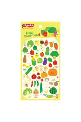 Bigpoint Sticker Vegetable x 15 Adet
