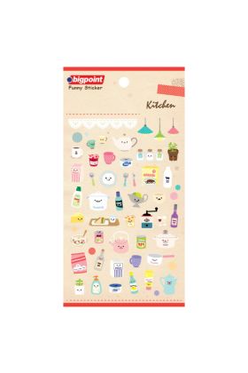Bigpoint Sticker Mutfak x 15 Adet