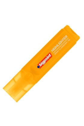 Bigpoint Fosforlu Kalem Turuncu x 12 Adet