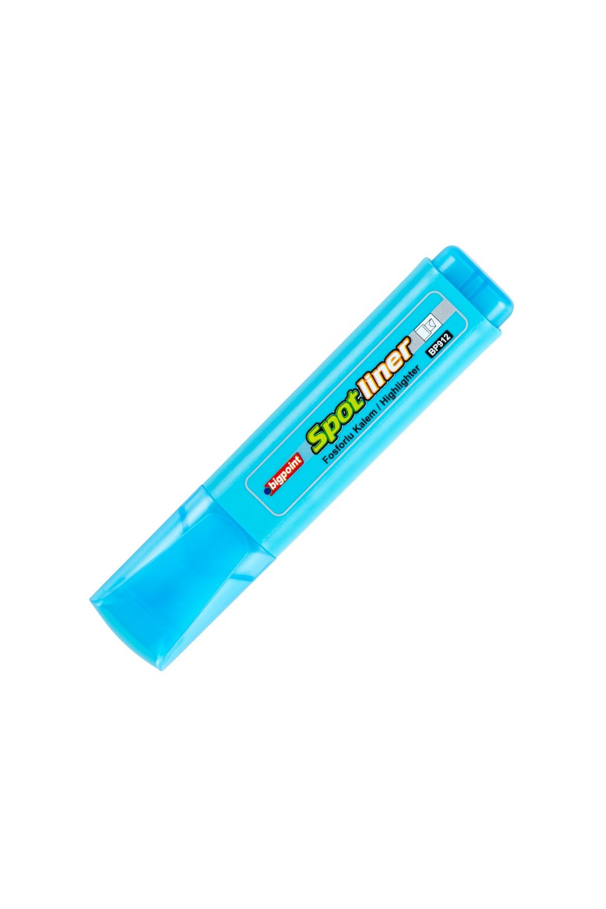 Bigpoint Fosforlu Kalem Mavi x 12 Adet
