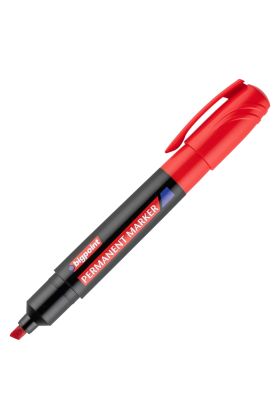 Bigpoint Permanent Markör Jumbo Kesik Uç Kırmızı x 12 Adet
