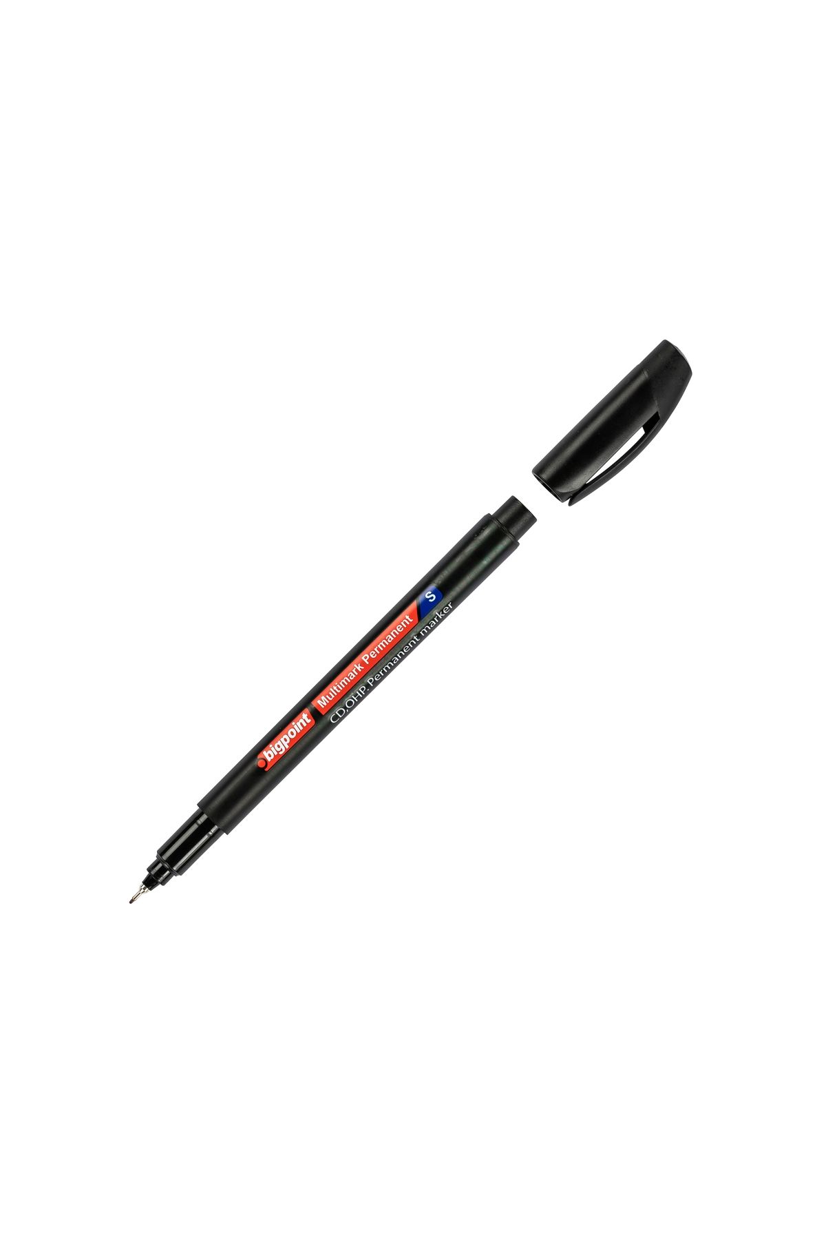 Bigpoint OHP Permanent (Asetat) Kalem S Siyah x 12 Adet