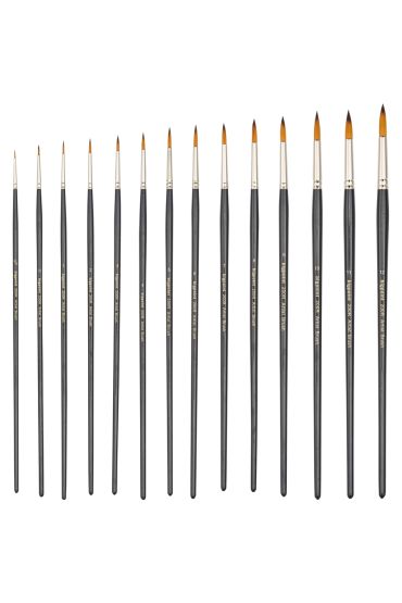 Bigpoint 200R Serisi Sentetik Kıl Yuvarlak Fırça No: 9 x 12 Adet